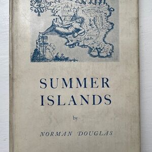 Summer Islands – Norman Douglas 1921 First Edition Limited Ed. No. 476/500-RARE